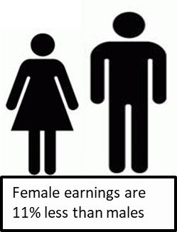 Representation of the gender pay gap in Herefordshire